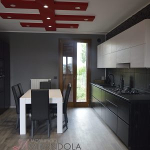CUCINA CON ISOLA - Modern design - Mobilificio Mirandola