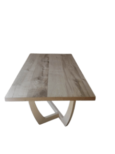 tavolo piano rovere, tavolo rovere massello, tavolo moderno rovere, tavolo cucina rovere massello